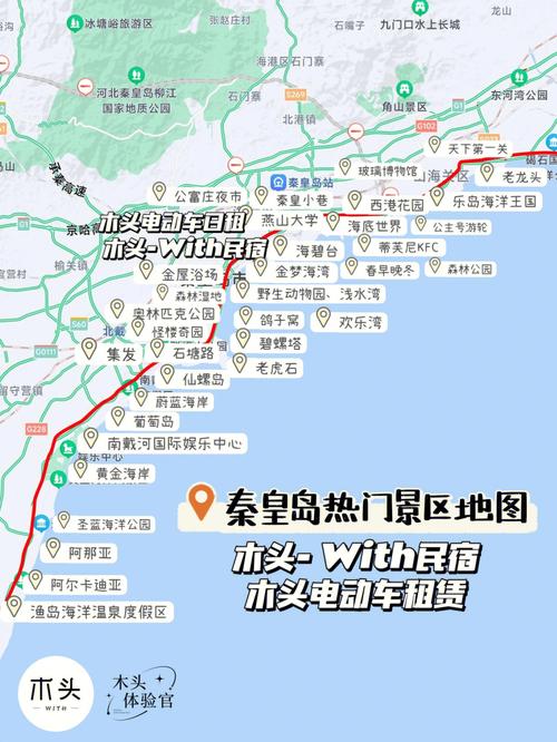 北戴河旅游地图-北戴河旅游地图高清版