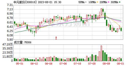 中元股份(300018.SZ)发布上半年业绩，扭亏为盈至2926.64万元