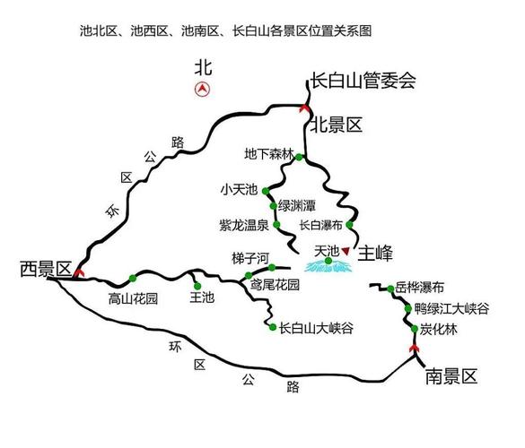 长白山旅游地图-长白山旅游地图高清版大图