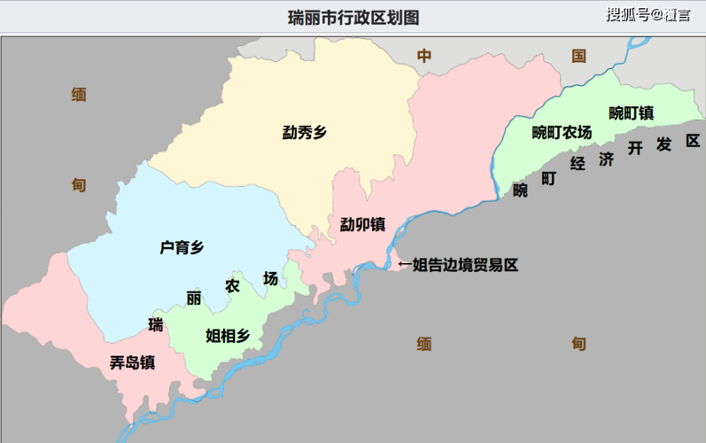 瑞丽地图-瑞丽地图全图可放大