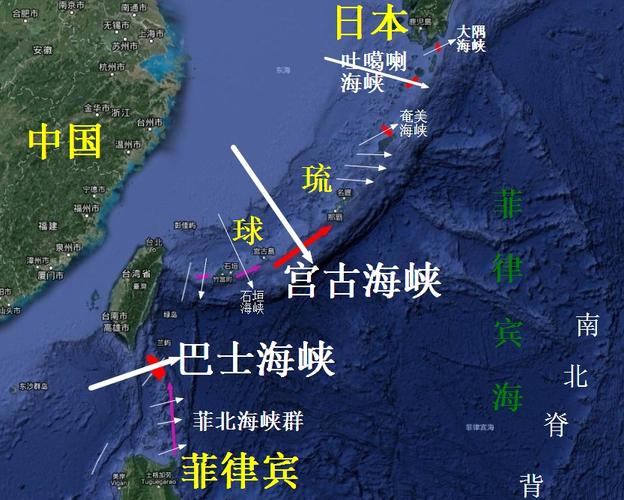 巴士海峡-巴士海峡地图位置