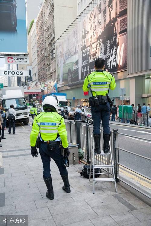 香港-香港警队登长城