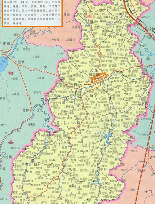 河南汝阳县-河南汝阳县地图